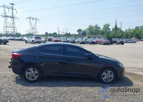 2020 Hyundai Elantra Value Edition из США, поврежденный, VIN 5NPD84LF8LH519029